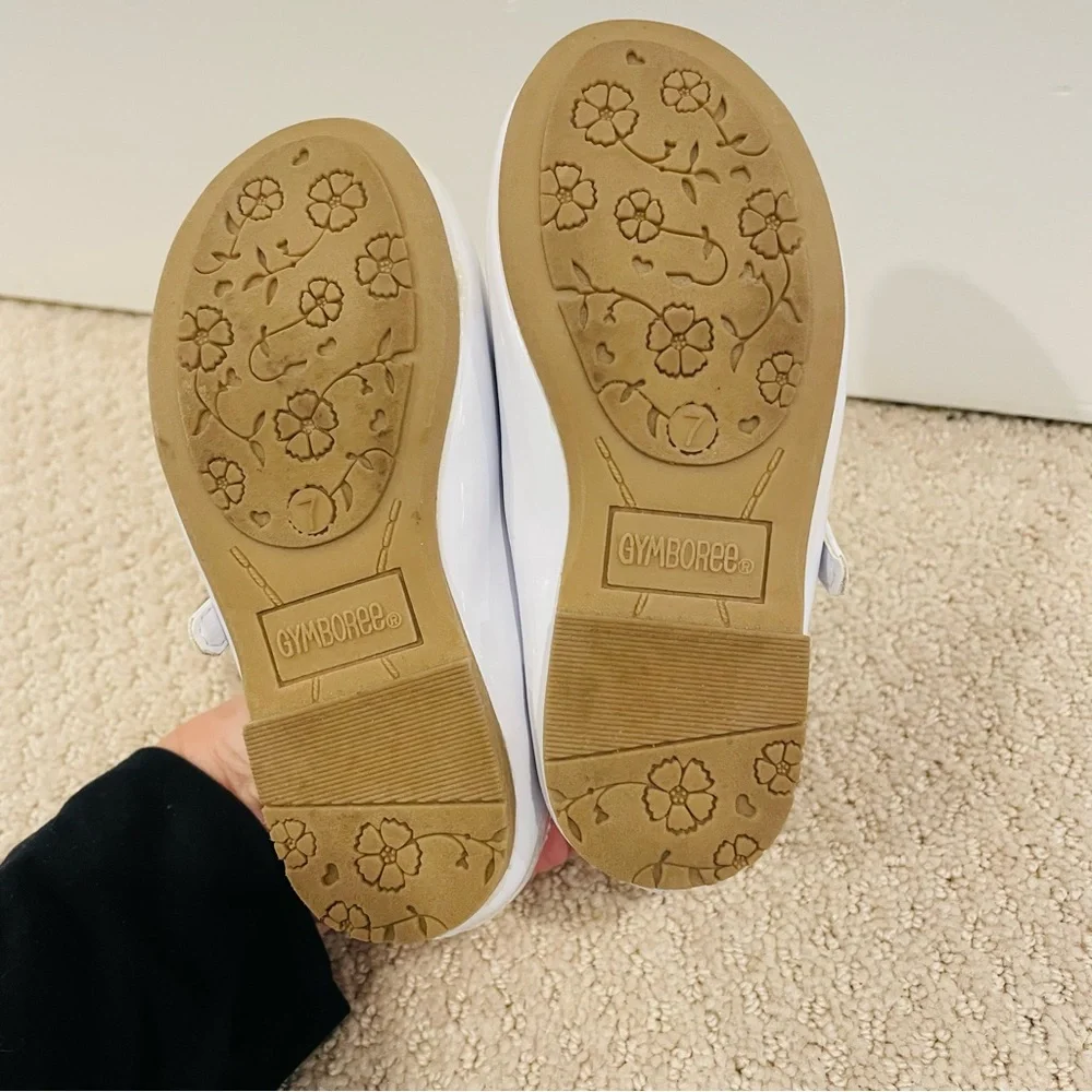 Two Pairs Todder Size 7 Dress Shoes - Gymboree & Gap